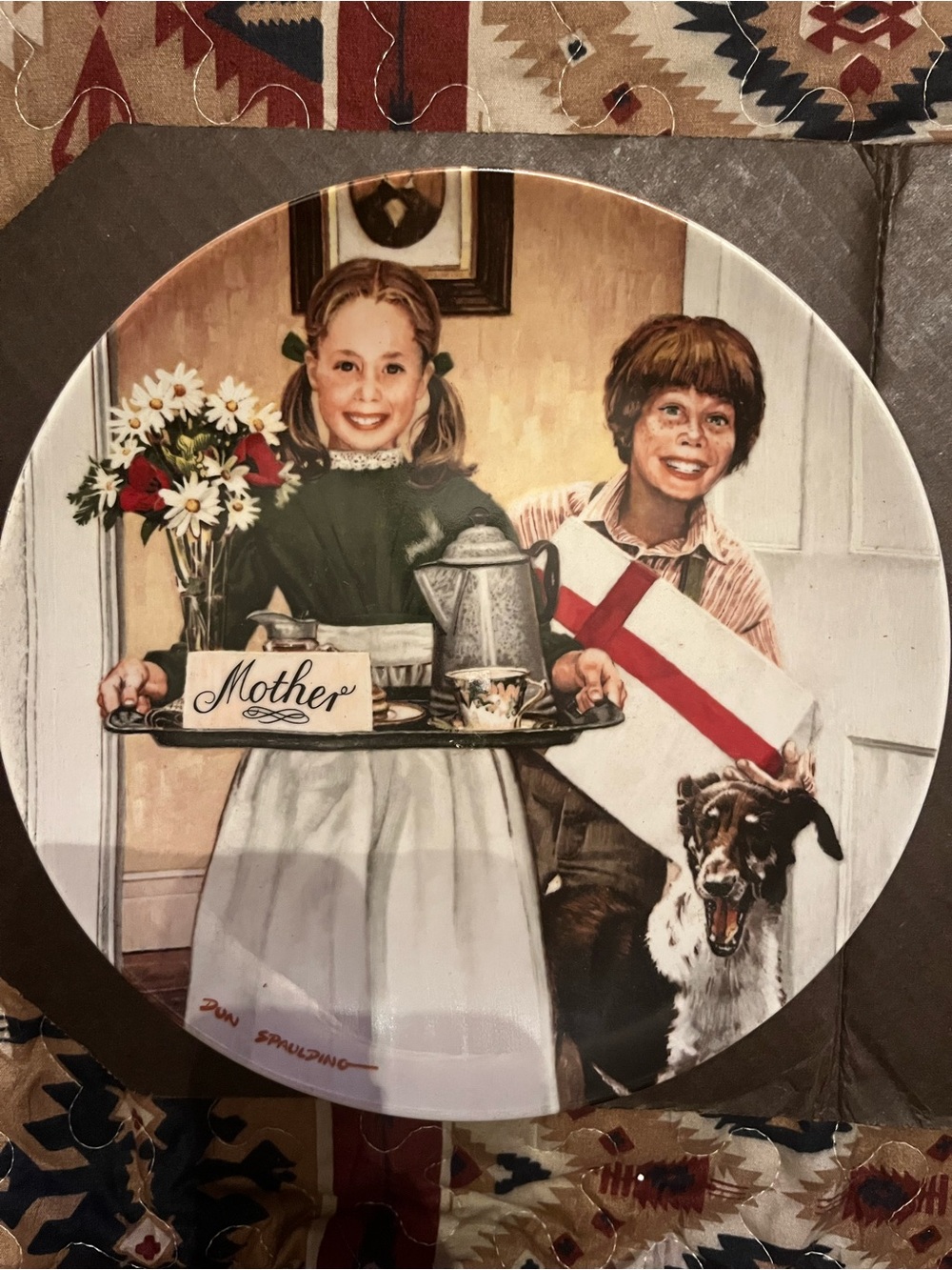 Knowles 1983 Mothers Day Plate